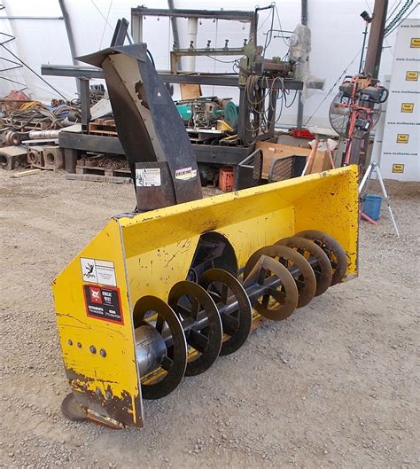 used skid steer snow blower attachment for sale|erskine attachments catalogue.